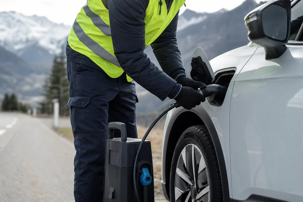 Dépannage véhicule électrique à Annemasse : assistance VE et recharge d'urgence, technicien certifié 24h/24